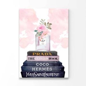 Pink Elegant Perfume Print 100% Australian Made 40 x 50cm (Acrylic)