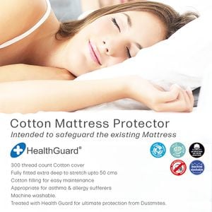 Renee Taylor Ultimate All Cotton Mattress Protector Single