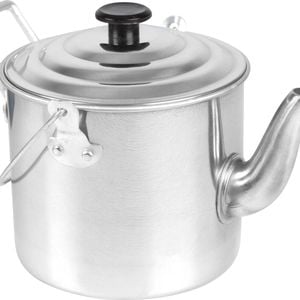 Wildtrak 2800ml Aluminium Billy Teapot Camping Water Boiler Container Silver