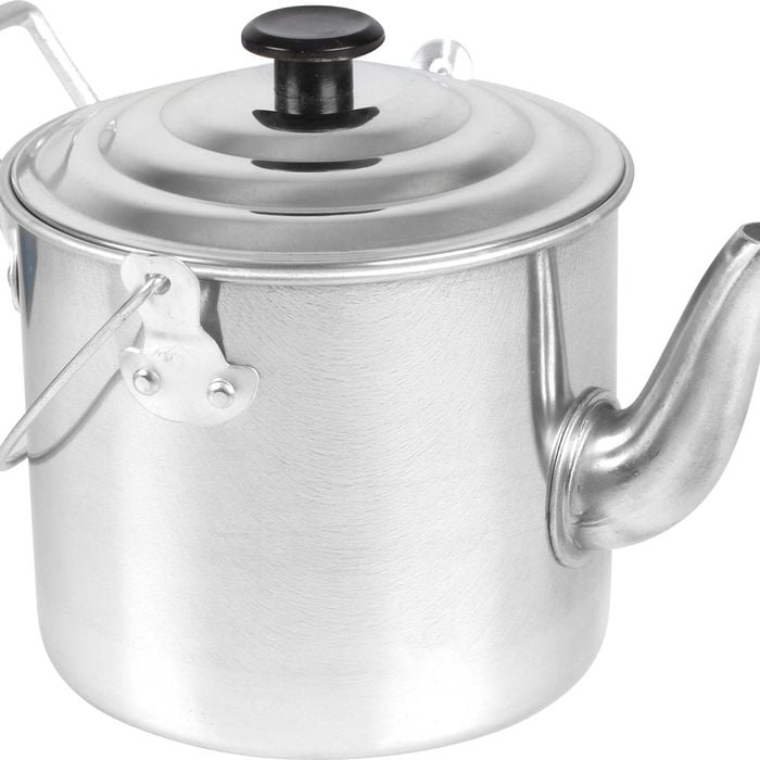 Wildtrak 2800ml Aluminium Billy Teapot Camping Water Boiler Container Silver