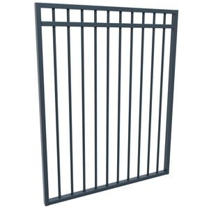 ProtectorAl 975 x 1200mm Deep Ocean Aluminium DTR All Up Pool Gate