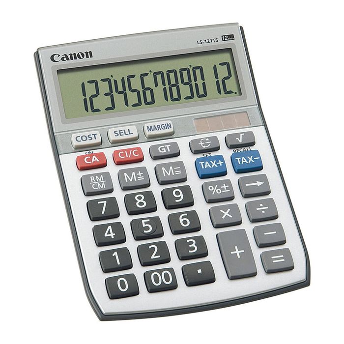 Canon LS-121TS Financial Calculator