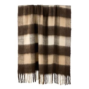 Amalfi Morgan Wool Blend Woven Throw Multi-coloured 130x180x1cm