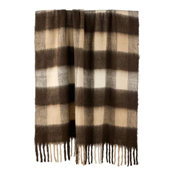 Amalfi Morgan Wool Blend Woven Throw Multi-coloured 130x180x1cm
