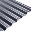 COLORBOND Steel 762 x 16mm XRW S-Rib Corrugated .42 BMT Steel Roofing - Per Metre - Deep Ocean