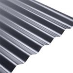 COLORBOND Steel 762 x 16mm XRW S-Rib Corrugated .42 BMT Steel Roofing - Per Metre - Deep Ocean