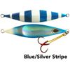 Black Magic Flipper Jig 60g Slow Pitch Jig Blue/Lumo Stripe