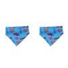 The Stubby Club Superman Themed Dog Bandana Small 2 Pack