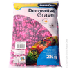 Aqua One Decorative Gravel Pink & Purple 7mm 2kg (10283PP)