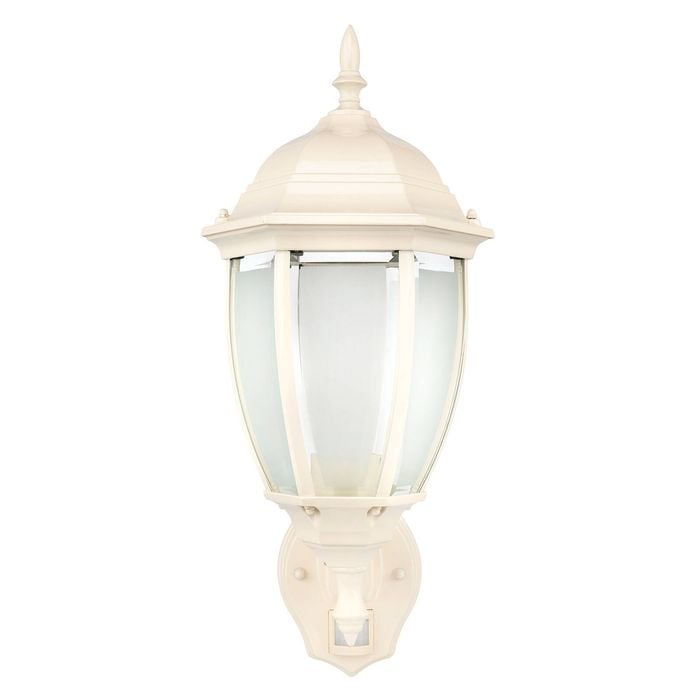 Brilliant Neutral Beige Cambridge Coach Light with Sensor