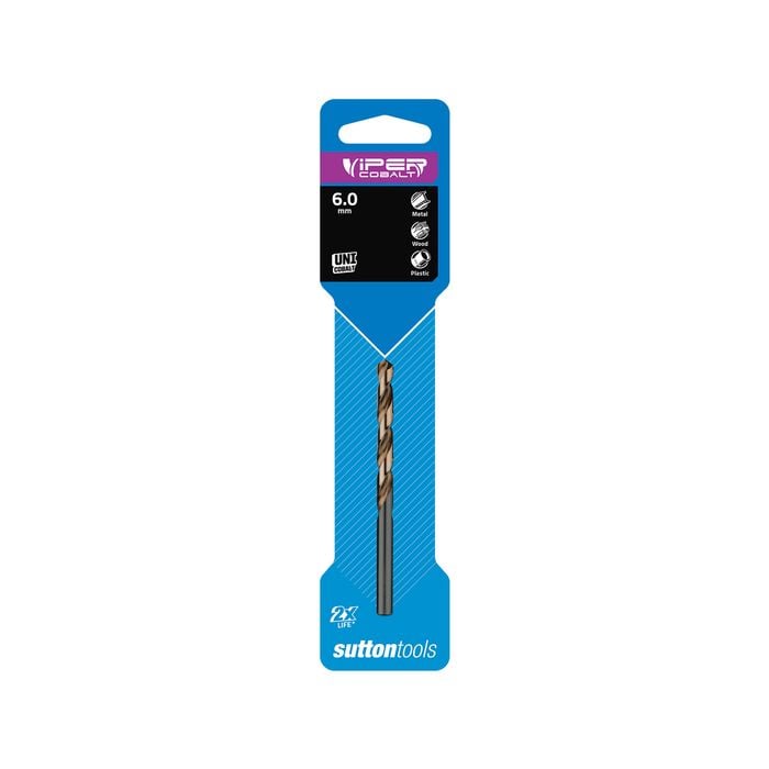 Sutton Tools 6.0mm Viper Cobalt Jobber Drill Bit