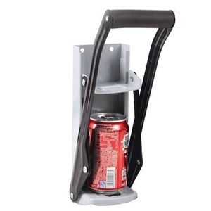 Tooleroo 2x Can Crusher 16oz Aluminium Beer Smasher Wall Mounted Opener