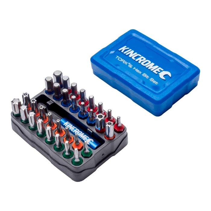Kincrome 33 Piece Torx And Hex Bit Set