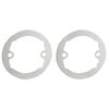 Gainsborough Satin Chrome Spacer Rings