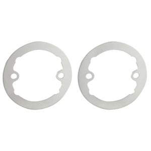 Gainsborough Satin Chrome Spacer Rings