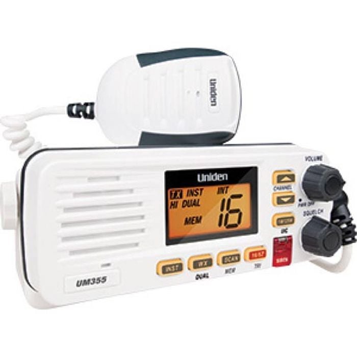 Uniden Um355vhf Vhf Splashproof Marine Radio