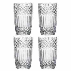 Porto Honfleur Set of 4 Hi Ball Tumblers 340ml