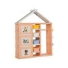Costway Kids Wardrobe Portable Clothes Closet Armoire Toy Storage Cabinet Organizer Children Furniture Orange