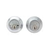 Lane Satin Chrome Brushed Standard Round Deadbolt