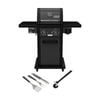 Coleman Revolution 2 Burner Bbq W/folding Shelves Black Matte (value Bundle)