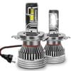 Catzon 2pcs H4 Led Headlight Bulb High Low Beam 9003 Hb2 For Car-plc10