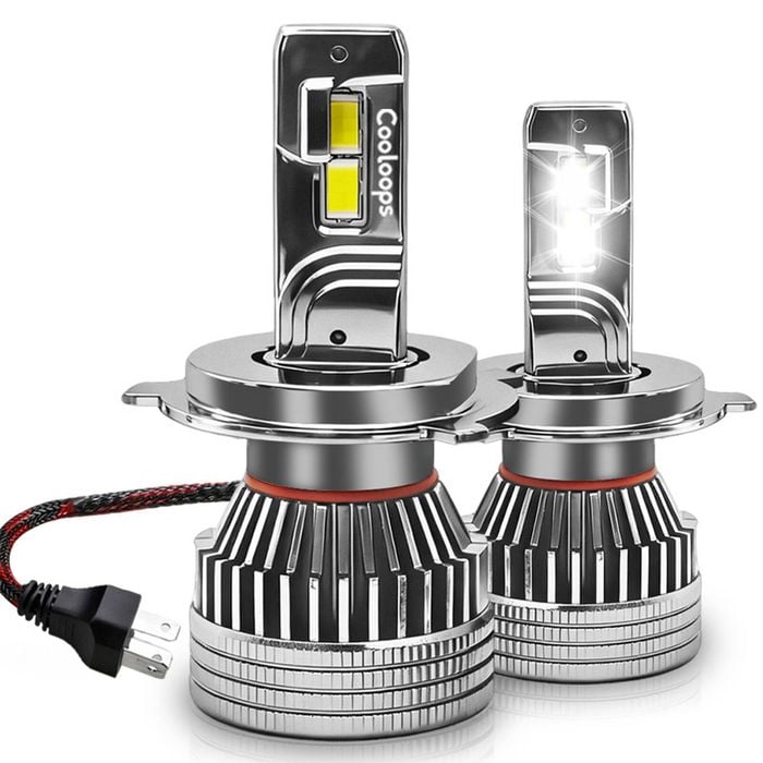 Catzon 2pcs H4 Led Headlight Bulb High Low Beam 9003 Hb2 For Car-plc10
