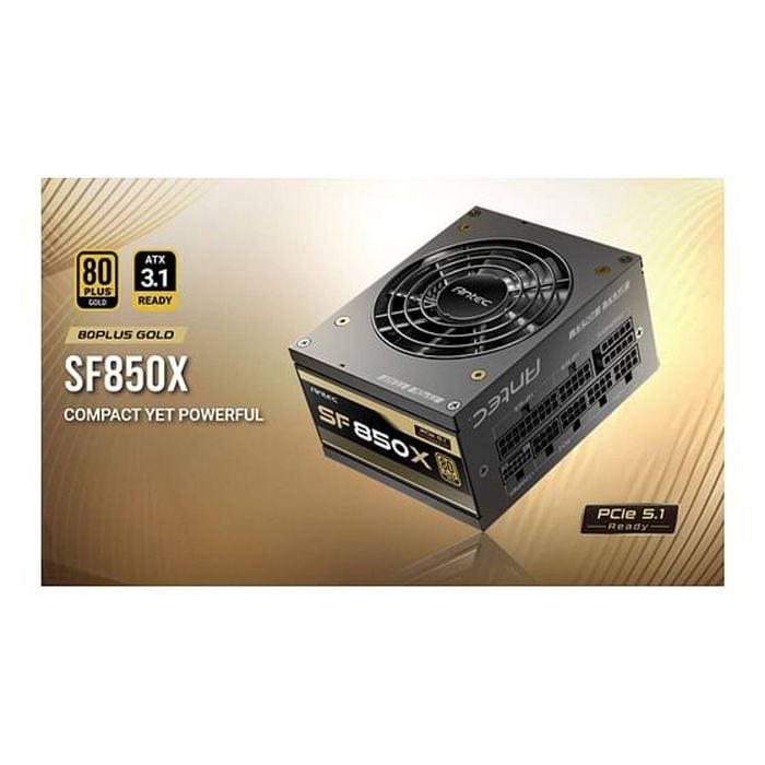 Antec Sfx 850w 80+ Gold Fully-modular Atx Power Supply Unit [sf850x Au]