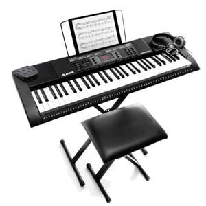 Alesis Harmony Mk.3 61-Key Portable Keyboard w/Footpedal/Accesssories