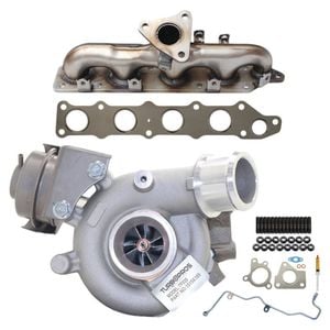 Billet Turbo+genuine Exhaust Manifold, Oil Feed Pipe For Mitsubishi Asx 4n13 1.8l