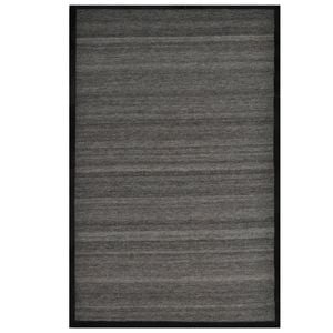 Modern Handwoven Rug-Signature 3636-Charcoal/Black-80x300cm