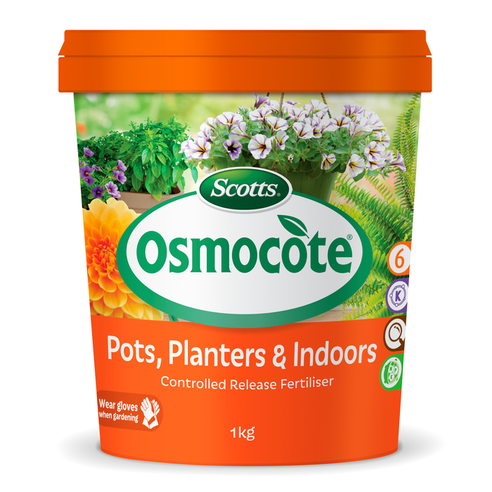 Scotts Osmocote 1kg Controlled Release Fertiliser for Pots / Planters / Indoors