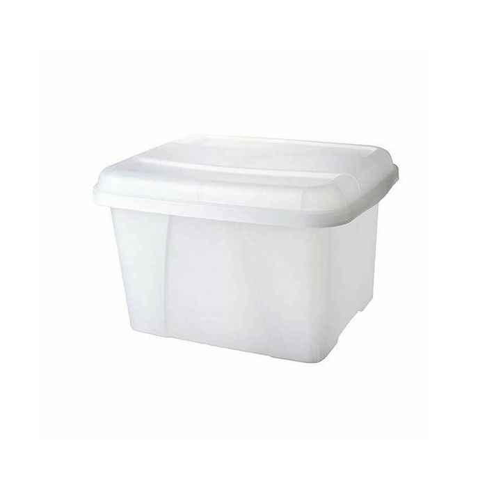 Crystalfile Porta Box 32L Clear Base (Clear Lid)