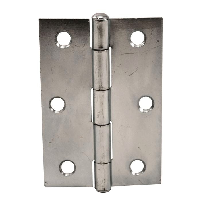 Zenith 85mm Zinc Plated DURAsmooth™ Loose Pin Butt Hinge