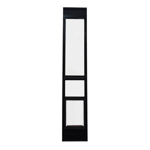 Hartman 385 x 270mm Black Large Pet Door For Patio And Sliding Doors