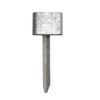 RapidMesh 360 x 100mm Galvanised Steel Spike Foot - For Temporary Fence