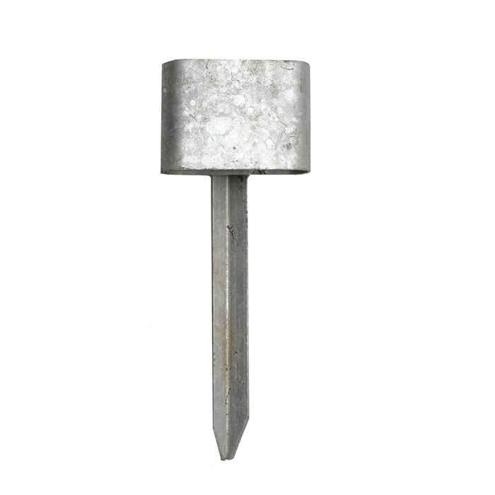 RapidMesh 360 x 100mm Galvanised Steel Spike Foot - For Temporary Fence