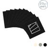 20x Picture Photo Mounts - To Fit Frame Size 4 X 4" For Image Size 2 X 2"