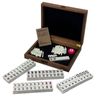 Mahjong Game with 144 Melamine Ivory Tiles