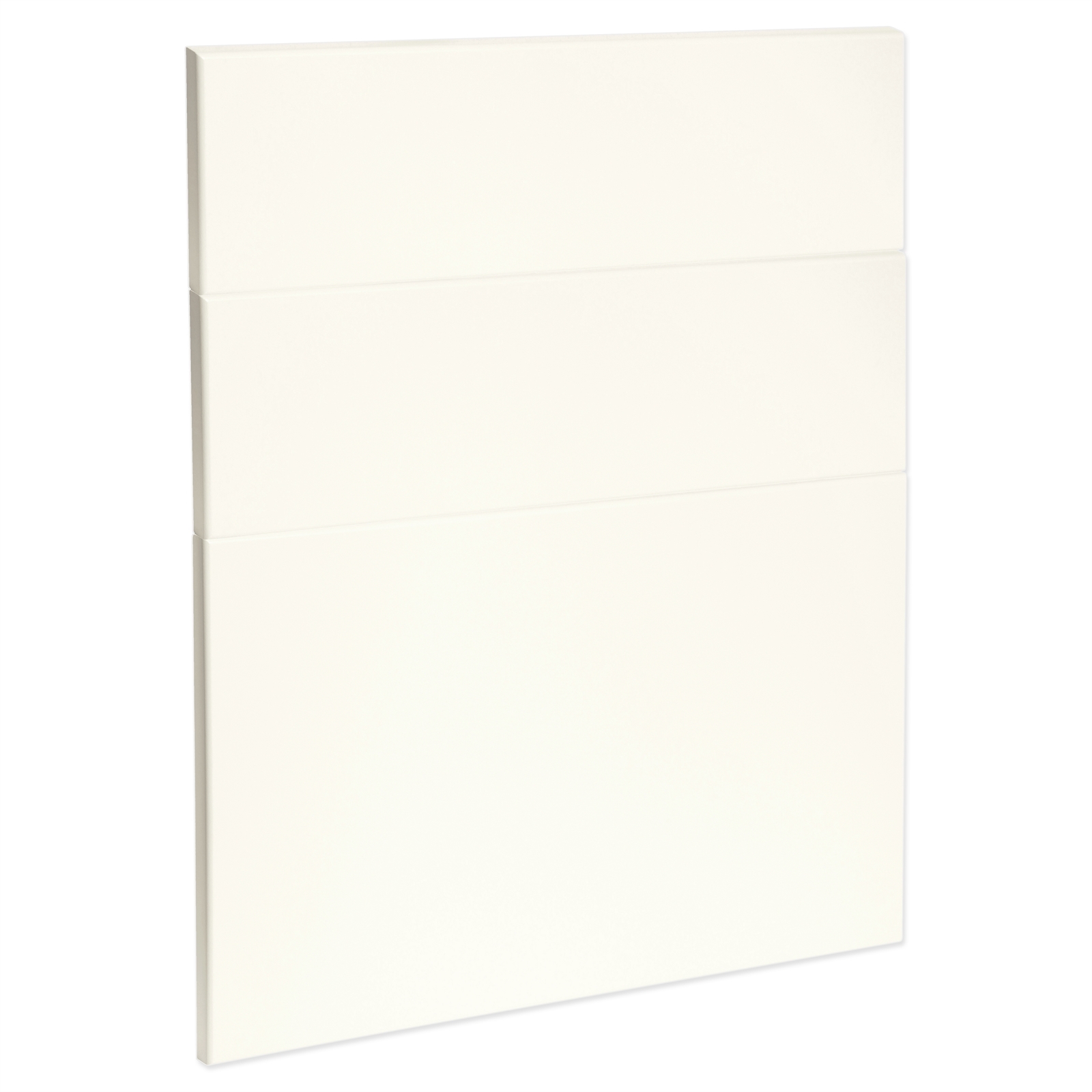 Kaboodle 600mm Buttermilk Modern 3 Drawer Panels product image