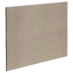 Kaboodle 900mm Raw Board Modern 2 Drawer Panels