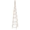 Jack 1.4m Rust Spiral Obelisk