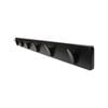 Adoored 6 Hook Black Nickel Deco Hook Rack