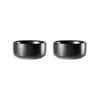 Alex Liddy Share Stoneware Dip Bowl Set Of 2 11x5cm Black