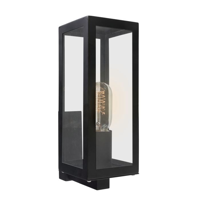 Brilliant 42W Black Manoir Exterior Wall Light