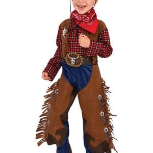 Little Wrangler Cowboy Boys Dress Up Costume - Xsmall