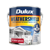 Dulux 4L Vivid White Semi Gloss Weathershield Exterior Paint - 4L
