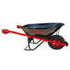 Pivot All 100L 762 x 1575 x 635mm Black & Red Heavy Duty Wheelbarrow