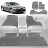 6D Diamond Car Floor Mats for Toyota Camry 2018-Current-Full Set-Grey-Outback GT