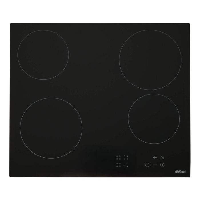 Mistral 60cm 4 Zone Ceramic Cooktop