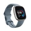 Fitbit Versa 4 Fitness Tracker - Waterfall Blue/platinum Aluminium